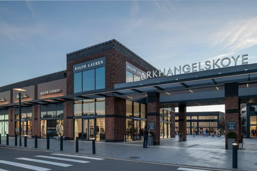 Outlet Архангельское — снеготаяние